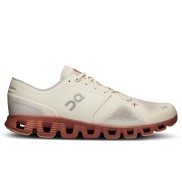 On Cloud X 3 Men's Shoes, Ice/Auburn