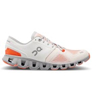 On Cloud X 3 Women's Shoes, Ivory/Alloy