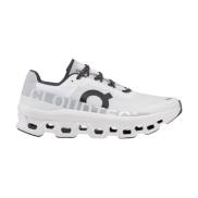 On Cloudmonster Men's Shoes, all white
