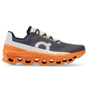 On Cloudmonster Men's Shoes, Eclipse/Turmeric