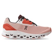 On Cloudstratus Women's Shoes, Rose/Red