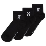 On Logo Sock Mid 3P Cotton Socks - Unisex