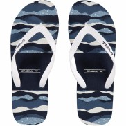 O'Neill Profile Pattern Men's Flip Flops, blue