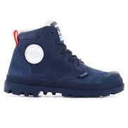 Palladium Pampa Hi Cuff Waterproof Oz Kid's Boots, Indigo