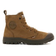 Palladium Pampa Hi Zip WL Men's Boots, Mahogany