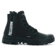 Palladium Pampa Ubn Zips Leather Women's, Black/Black