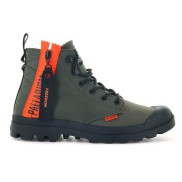 Palladium Pampa Unlocked Unisex, Olive Night