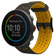 Polar Vantage M2 Multisport GPS Watch, grey/yellow
