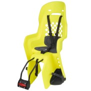 Polisport Joy FF Child Seat, Yellow Fluo | Bērnu Sēdeklītis | Uz Rāmja