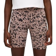 Puma Graphic Animal Printed Cotton Shorts - Girls
