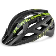R2 Bike Helmet Lumen, Black/Yellow