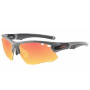 R2 Crown Sport Sunglasses, Clear To Grey, Grey/Black