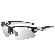 R2 Crown, Matt Black, Clear To Gray | Sporta Saulesbrilles