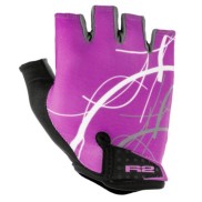 R2 Easer Womans Bike Gloves, Pink/White/Grey