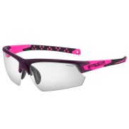 R2 Evo Sport Sunglasses, Clear To Grey, Matt Purple