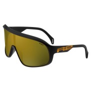 R2 Falcon Sports Sunglasses, Polarized Grey, Matt Black