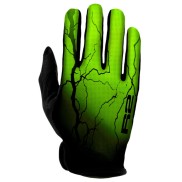 R2 Flash Bike Gloves, Black/Neon Yellow
