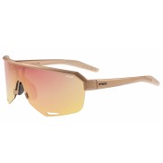 R2 Fluke Sport Sunglasses, Brown, Pink Metallic