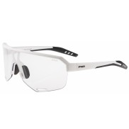 R2 Fluke Sport Sunglasses, Clear To Grey, White