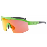 R2 Gain Sport Sunglasses, Black Red Revo, Green