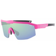 R2 Gain Sport Sunglasses, Green Revo, Magenta Pink