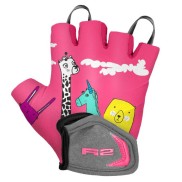 R2 Kids Bike Gloves Voska, Pink | Bērnu Velo Cimdi