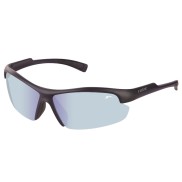 R2 Lavezzi Sport Sunglasses, Grey Cloud, Matt Black/Blue