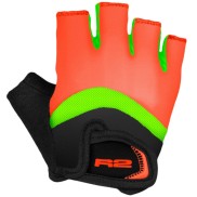 R2 Loop, Neon Red/Green | Bērnu Velo Cimdi