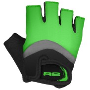 R2 Loop Kids Bike Gloves, Green/Black