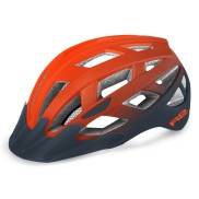 R2 Lumen Bike Helmet, Black/Orange