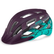 R2 Lumen Women's Bike Helmet, Purple/Blue