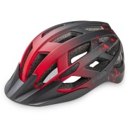 R2 Lumen Kids Bike Helmet, Matt Red, Black