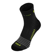 R2 Mission Bike Socks, Black/Yellow