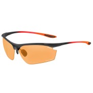 R2 Peak Sport Sunglasses, Black, Orange