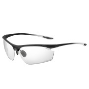 R2 Peak Sport Sunglasses, Matt Black, Clear Grey