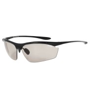 R2 Peak Sport Sunglasses, Shiny Black, Brown To Brown