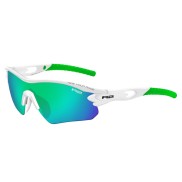 R2 Proof Sport Sunglasses, Green, Matt White