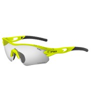 R2 Proof Sport Sunglasses, Matt Yellow, Clear To Grey