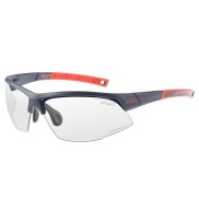 R2 Racer Sport Sunglasses, Matt Blue, Clear To Gray