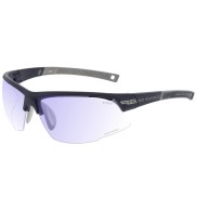 R2 Racer Sport Sunglasses, Matte Black/Photochromatic Clear to Grey