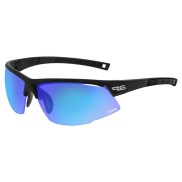 R2 Racer Sport Sunglasses, Orange, Black