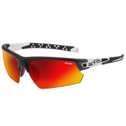 R2 Sport Sunglasses Evo, Black/Orange