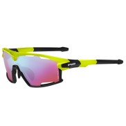 R2 Sport Sunglasses Rocket, Black/Yellow