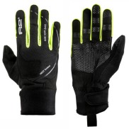 R2 Thermo Gloves Blizzard, Black/Neon Yellow