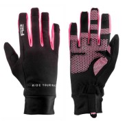 R2 Thermo Women's Gloves Cruiser, Black/Pink