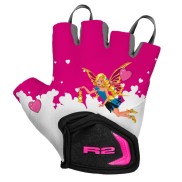 R2 Voska Kids Bike Gloves, Pink/White | Bērnu Velo Cimdi