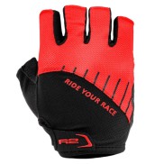 R2 Vouk Bike Gloves, Black/Red | Velo Cimdi
