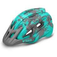 R2 Wheelie Kids Bike Helmet, Mint/Grey