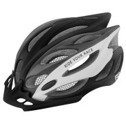 R2 Wind Bike Helmet, Black/White