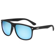 Relax Kanaga Sunglasses, Matt Black/Ice Blue Platinum